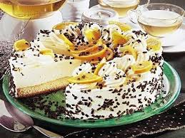 Orangen Sahne Torte Rezept Leckere Torten Torten Creme Fur Torten