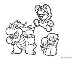 Super rush • mario golf: Free Printable Mario Coloring Pages For Kids