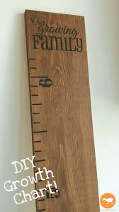 diy growth chart this little goose