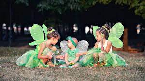 Use a green dress or leotard as a base for the costume and accessorize as much as you like. Diy Tinkerbell Costume Ideas For Kids And Adults Diy Projects