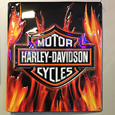 Harley davidson bike pics is where you will find news, pictures, youtube videos, events and merchandise. Harley Davidson Flame Logo Tin Sign Elite Home Gamerooms