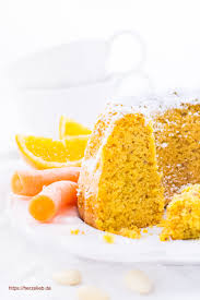Vegane crème fraîche mit xylit verrühren. Supersaftiger Orangen Karottenkuchen Rezept Mit Mandeln