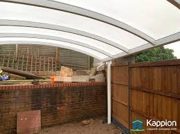 If you'd like extra storage space alongside your carport, this plan is the. Tapered Carport Installed In Devon Kappion Carports Canopies