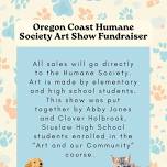 Oregon Coast Humane Society Art Show Fundraiser