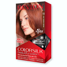 This red may have very slight neutral tones and golden tones mixed in, as it is auburn and not true red. Revlon Colorsilk Hair Color 55 Light Reddish Brown 1 Ea Walmart Com Walmart Com