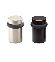 Emtek baseboard door stops, hinge pin stops and wall stops in finishes to match your home decor. Modern Round 2 Inch Tall Door Stop Doorware Com