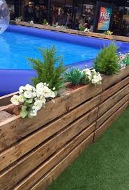 Pallet Swimming Pool 22 Min Pallet Pool Above Ground Pool Landscaping Diy Swimming Pool