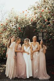 Build Your Bridal Party Blush Palette Bhldn Wedding Bridesmaid Dresses Wedding Bridesmaids Mismatched Bridesmaid Dresses