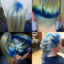 Free shipping by amazon +30. 7 Blue N Yellow Ideas Hair Styles Dyed Hair Hair