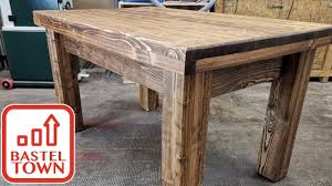 Was immer sie selber bauen wollen, bei selbst.de finden sie die passende bauanleitung: Garten Tisch Selber Bauen Holztisch Selber Bauen Anleitung Tischbeine Bauen Youtube