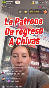 La patrona de regreso a Chivas 🤩🔴⚪️