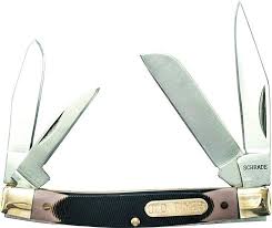 Find great deals on ebay for carving jack knife. Schrade Old Timer 44ot Workmate 4 Blade Pocket Knife With Brown Delrin Handle