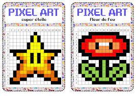 atelier libre : pixel art - Fiches de préparations (cycle1-cycle 2-ULIS)