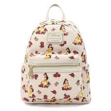 Loungefly Beauty And The Beast Belle Aop Rose Mini Backpack Exclusive Circle Of Hope Boutique