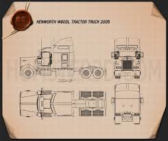 The casting has a tow hitch in the back, designed to hook up with a trailer for transport. Kenworth Blueprint Download Hum3d