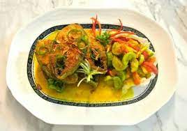 Ikan Tenggiri Bumbu Acar Kuning Ikan Tenggiri Acar Ikan