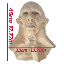 Skinhead old man maska Halloween maska lateksowa cosplay Skinhead pełna  twarz zestaw głowy postać maska lateksowa element ubioru rekwizyty maska  horror