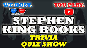 The story of joe exotic gets more bananas by the minute. Download Play The Stephen King Books Quiz Mack Flash Trivia Mp4 3gp Hd Naijagreenmovies Fzmovies Netnaija