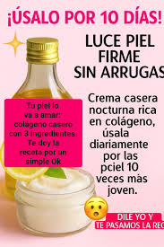 𝐜𝐡𝐢𝐜𝐚𝐬 - Tu piel lo va a amar: colágeno casero con 3 ingredientes. |  Facebook