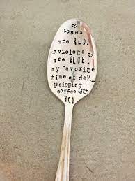 We would like to show you a description here but the site won't allow us. Stamped Silver Spoon Love Poem Gift For Him Gift For Her Etsy Silver Spoons Stamped Silver Gifts For Him