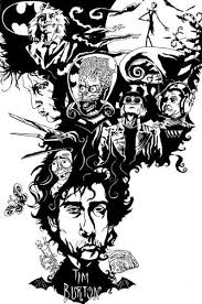 An Homage To Tim Burton What S Your Favorite Burton Film Tim Burton Art Tim Burton Movie Tim Burton Characters