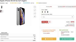 Consomac L Iphone Xs A 699 Bons A La Fnac