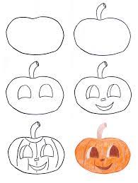 Coloriages halloween et dessins halloween. 1001 Idees Dessin Halloween Facile Des Creatures A Portee De Mine