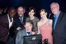 Stephen Hawking At The Interstellar Premiere He Worked With The Filmmakers On The Science The Movie Is Based Jessica Chastain Stephen Hawking Stephan Hawkings