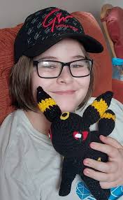 Ok I'm a huge fan of Umbreon and I'm going through all these Pokémon cards  to help out my little old nieghbor and came across an old Poket Monster of  Umbreon. Love