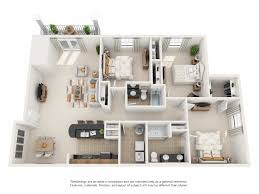 This attractive 3 bedroom 2 bath house plan has a brick exterior and with two offset nested gables creating space for 2 cars.inside, the split floor plan maximizes the privacy in the roof is stick framed and has a 9:12 primary pitch. Floor Plans Southern Pine Apartments Virginia Beach