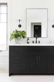 Black Bathroom Storage Cabinet Red Ledges Photo Tour Part 3 Black Vanity Bathroom Black Bathroom Black Cabinets Bathroom
