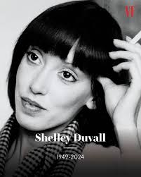 Shelley Duvall, muse of director Robert Altman and the shrieking star of  seminal horror film 'The Shining,' has died. She was 75. Her life partner,  Dan Gilroy confirmed the news in a