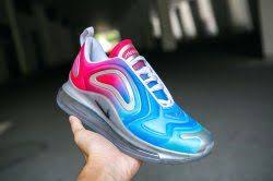 Agility Nike Air Max 720 White Pink Blue Women S Casual Shoes Nike Air Max Blue Sneakers Nike