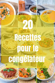 20 Recettes A Congeler Repas Congeles Recette Repas