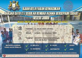 (3) darjah ketersampaian bermaksud kebolehsampaian ke sesuatu tempat. Ujian Kelayakan Kemasukan Darjah Satu 1 Sekolah Rendah Agama Bersepadu Srab Negeri Bahagian Pendidikan Islam Jabatan Agama Islam Negeri Johor Facebook