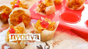 Honey Cornflakes Cookies Biskut Cornflakes Madu Honey Joys With Images Honey Cornflakes Recipes Food