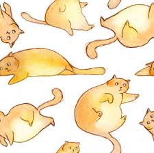Cute chubby cat drawing, printable poster, cat poster, digital wall art. Pin On Fat Cats