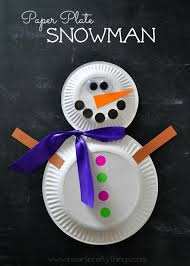 Paper Plate Snowman Craft Winter Crafts For Kids Christmas Countdown Crafts Easy Winter Crafts