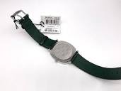 Gucci Grip YA157412 Green Leather Strap 38mm Unisex Luxury Watch ...