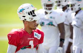 It would be fair to call tua's showing against chicago inconsistent, as he had. Tua Tagovailoa Improves At Miami Dolphins Training Camp