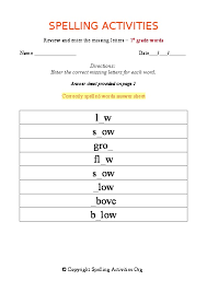 Some of the themes below are linked to the weekly spelling list or spelling worksheets or activities that go along. Spelling Activities For Kids Free Printable Spelling Worksheets Games To Print For Home Classroom