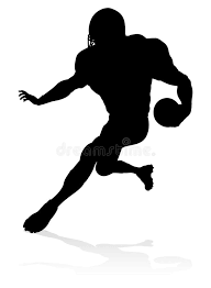 Maybe you would like to learn more about one of these? American Football Player Silhouette Stock Vector Illustration Of Graphic American 113811314