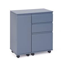 Rollcontainer Motrilo In Grau Mit Tur Schreibtisch Rollcontainer Rollcontainer Buroschreibtisch