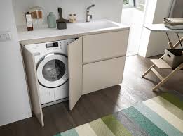 Egal, ob es sich um die renovierung einer existierenden wohnung oder um die gestaltung einer komplett neuen handelt, denkt man sofort an die waschküche. Kompakter Schrank Fur Wasche Mit Waschraum Idfdesign