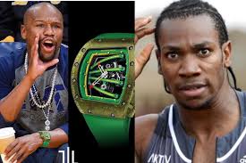 They are fun and entertaining, but quickly forgettable. Floyd Mayweather Wears Yohan Blake S Rm Watch Priced At 83 Million The Tropixs