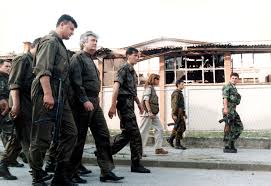 The atrocities during the war have been described as the. Radovan Karadzic A Timeline Npr