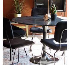 eleonora ronde eettafel marmer 120x76 cm zwart livin24 ronde eettafel marmeren eettafels eettafel
