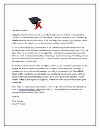 Letter Of Graduation Inspirational Sample Graduation Thank You Letters 6 Examples In Word Pdf Da In 2020 High School Preschool Newsletter Templates Graduation Letter