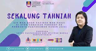 Baiklah langsung saja mimin kosngosan akan berikan beberapa contoh ucapan selamat kepada yang sedang mengalami kenaikan jabatan atau. Ucapan Tahniah Kenaikan Pangkat Uitm Library