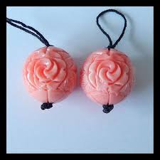 How to clean conch shell bangles. H7128 Pink Conch Shell Carved Flower Earrings 24x13mm 8 8g Jewelry Sets Jewelry Xn Kopsch Orthopdie 7nb De